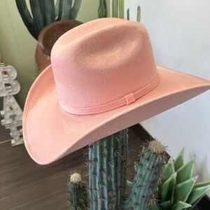 Elegant Pink Women's Cowboy Hat